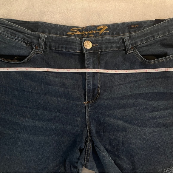 Denim plus size 22shorts well loved - Picture 4 of 6